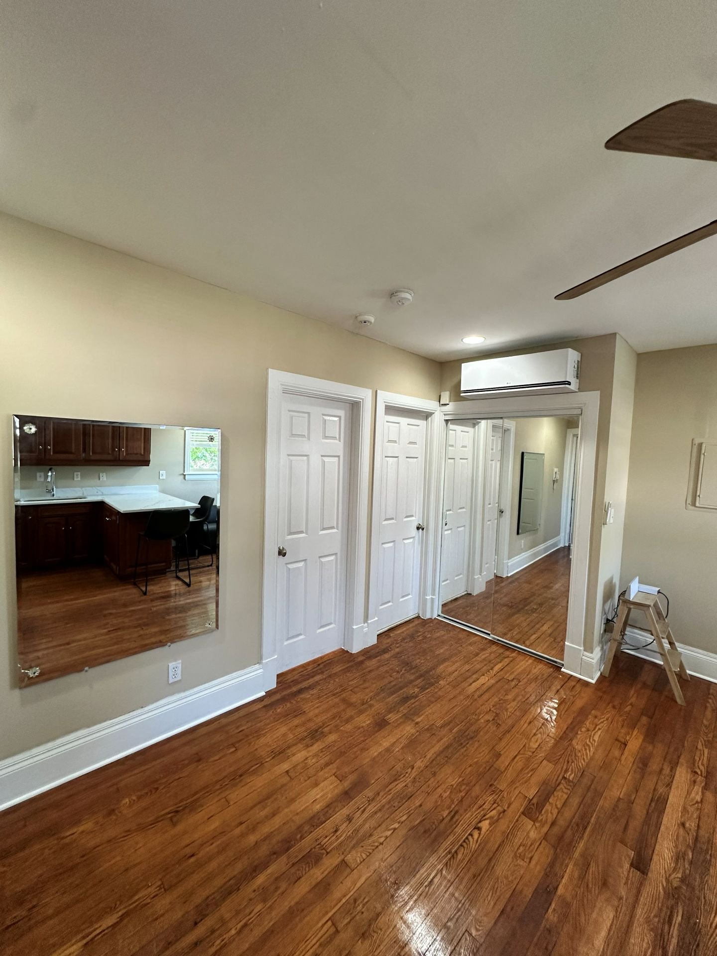 Unit 4238-1S — hallway and closets